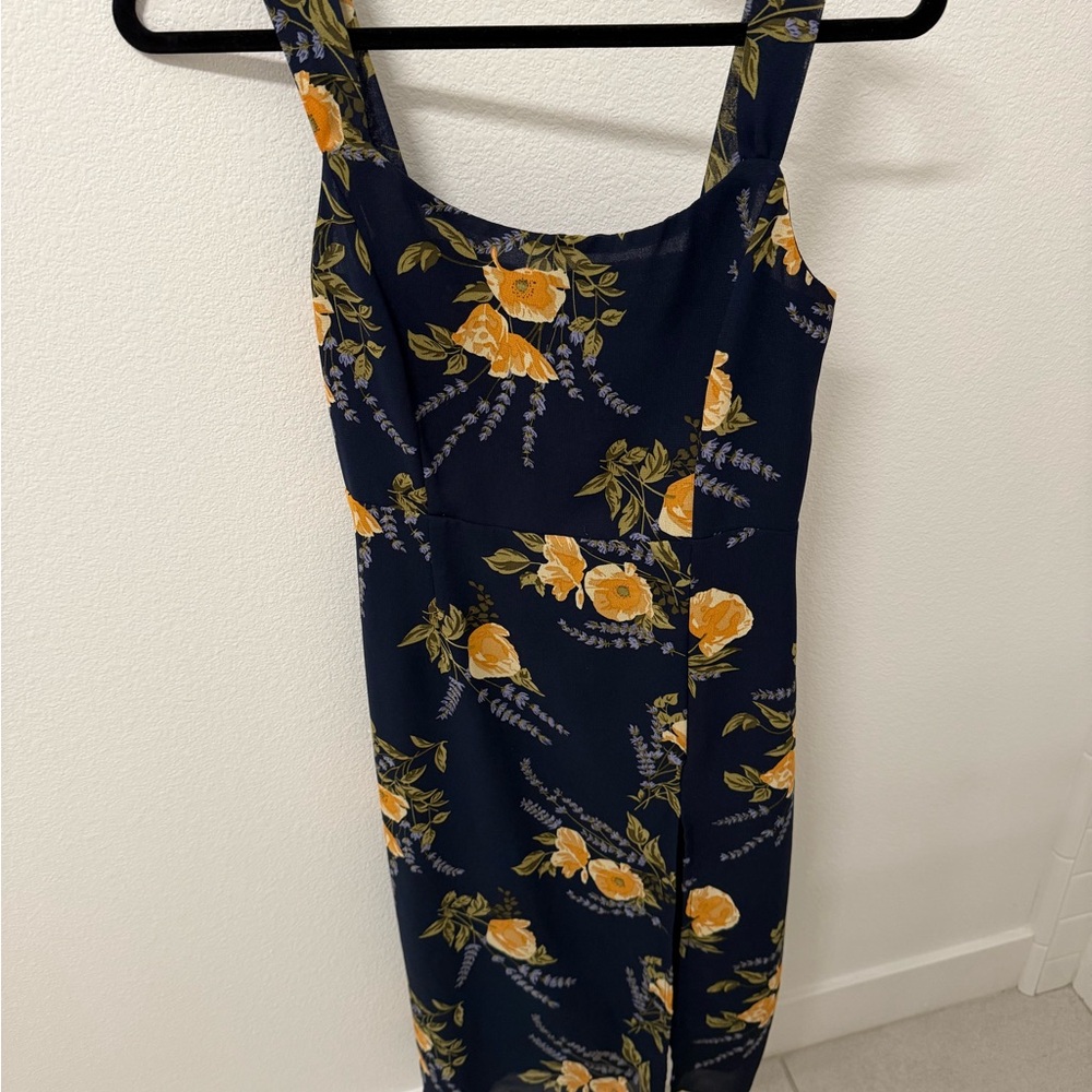 2Bella Floral Navy Dress